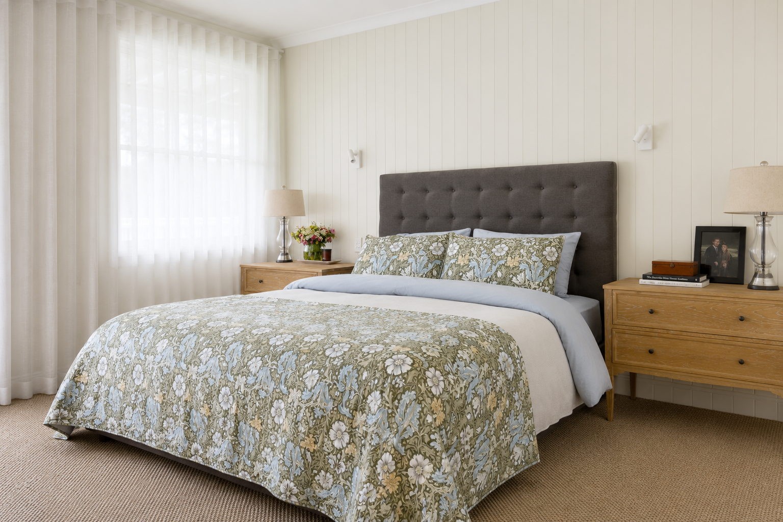 bedside-table-styling-wildflower-bouquet-table-lamp-luxury-master-bedroom-website